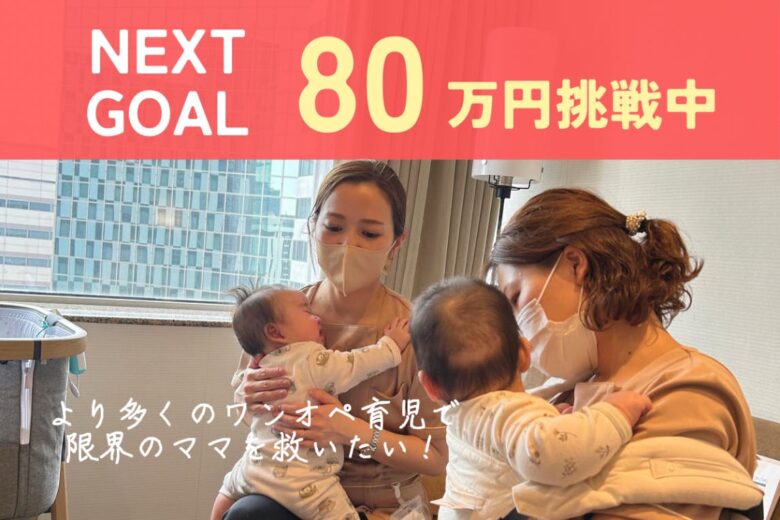 クラウドファンディング80万円挑戦中の写真